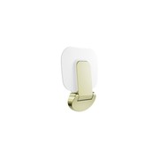 Mecca Care Shower Seat 400×330mm Brushed Gold gallery detail image