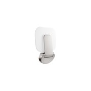 Mecca Care Shower Seat 400×330mm Brushed Nickel gallery detail image