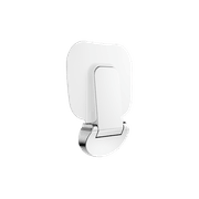 Mecca Care Shower Seat 400×330mm Chrome gallery detail image