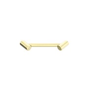 Mecca Care 25mm Footrest Corner Grab Rail 215mm Brushed Gold gallery detail image