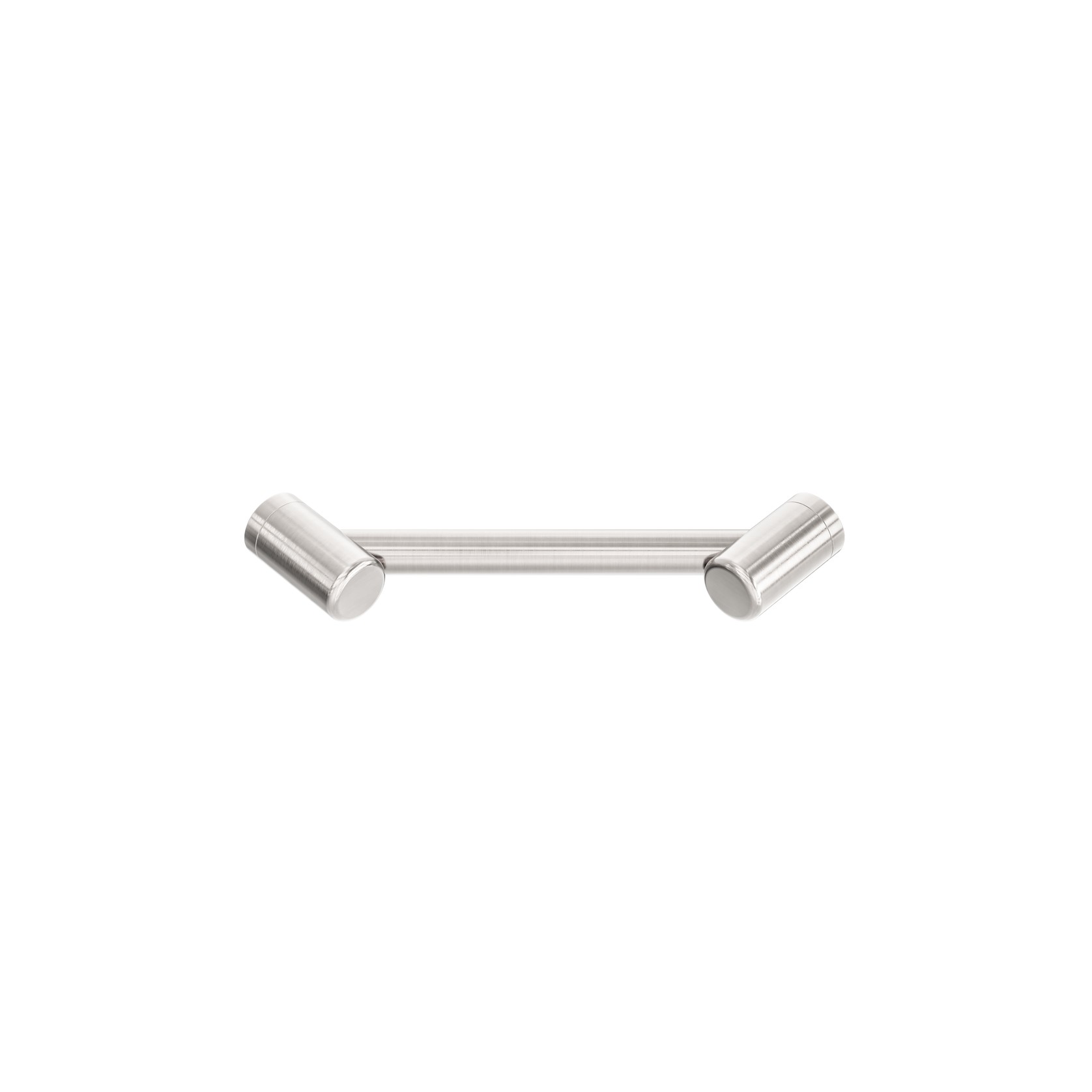 Mecca Care 25mm Footrest Corner Grab Rail 215mm Brushed Nickel gallery detail image