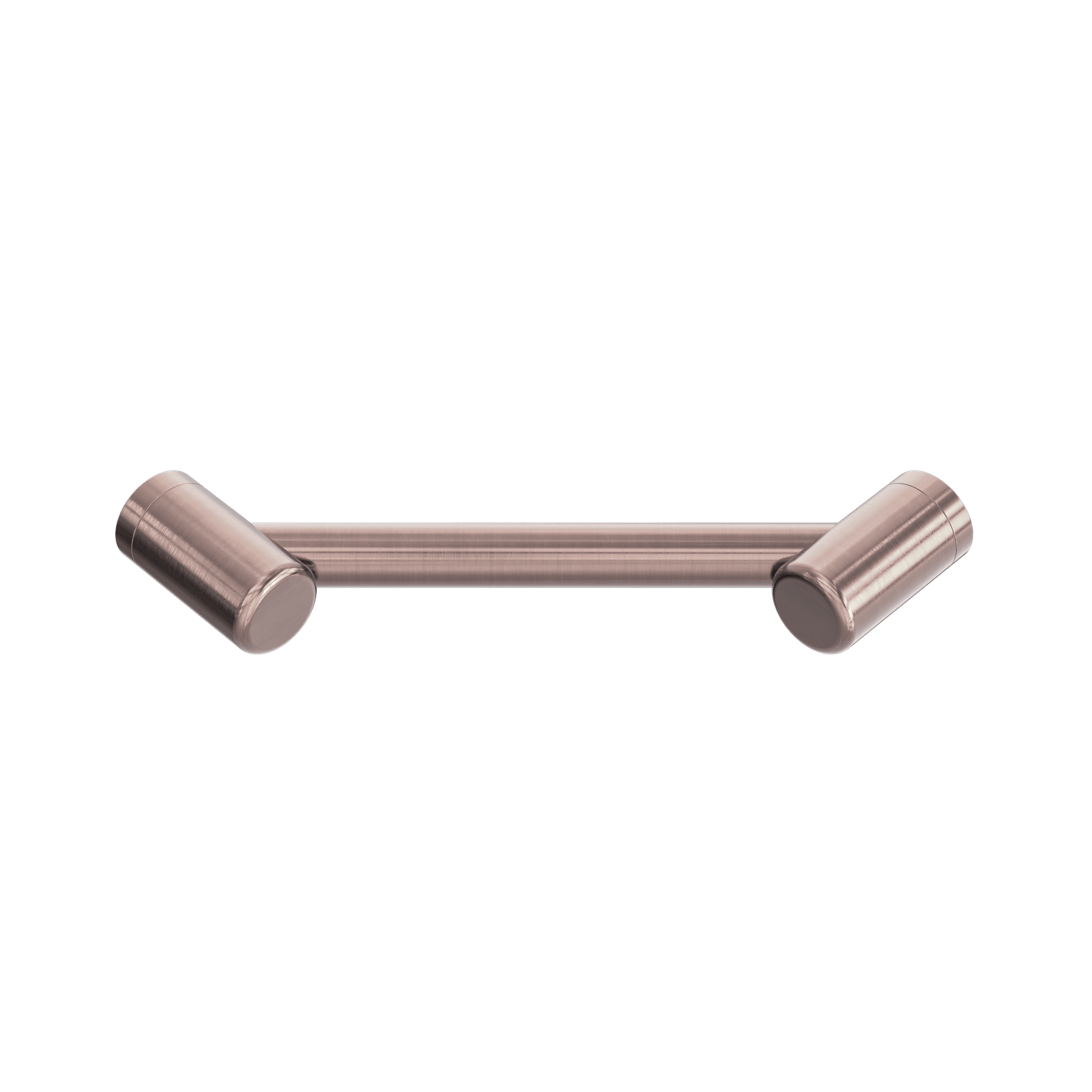 Mecca Care 25mm Footrest Corner Grab Rail 215mm Brushed Bronze gallery detail image