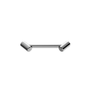 Mecca Care 25mm Footrest Corner Grab Rail 215mm Chrome gallery detail image