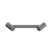 Mecca Care 25mm Footrest Corner Grab Rail 215mm Gun Metal gallery detail image