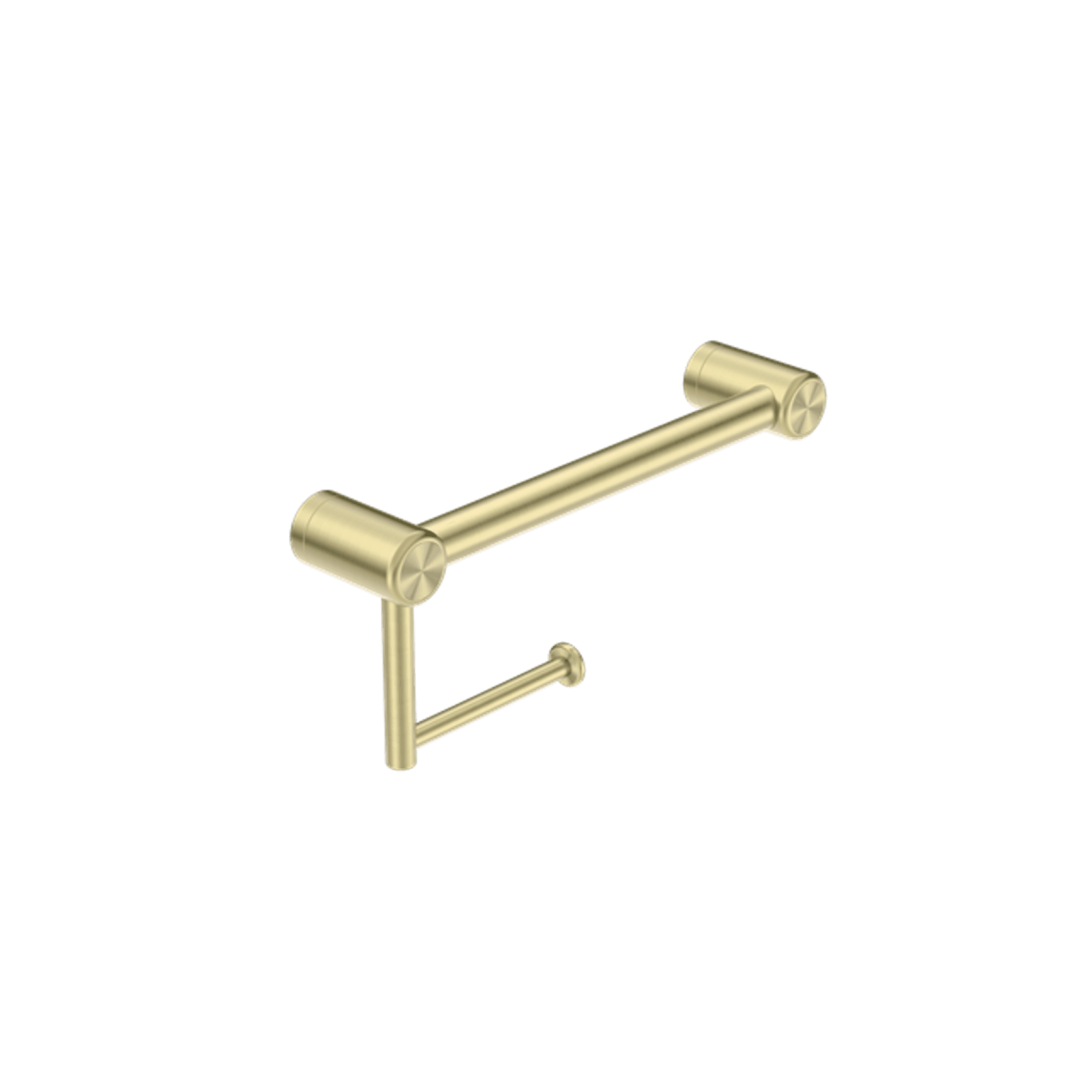 Mecca Care 25mm Toilet Roll Rail 300mm Brushed Gold gallery detail image