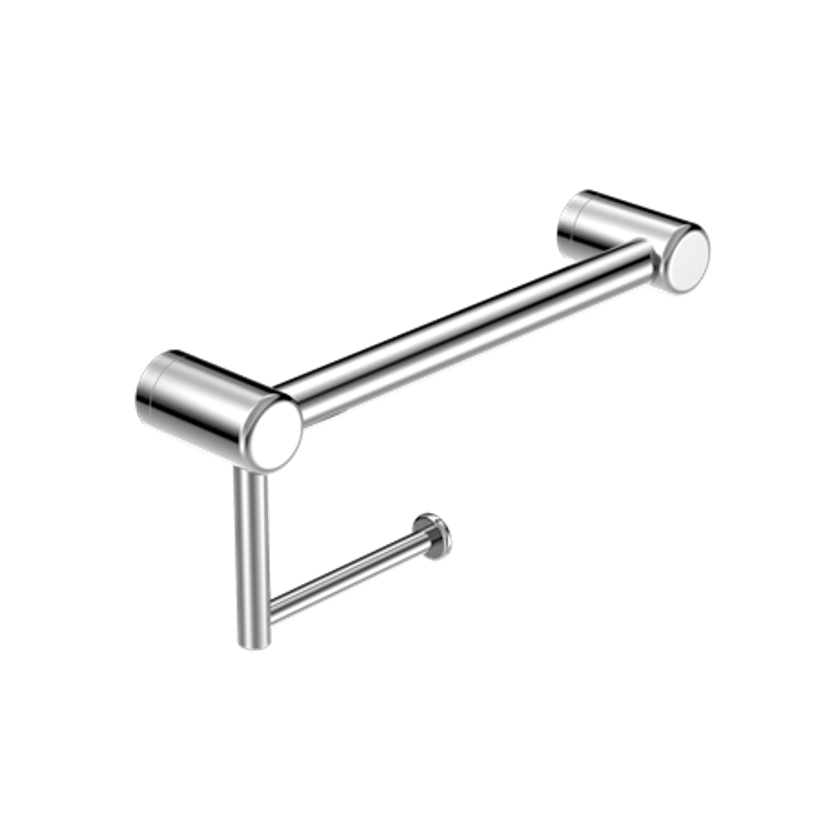 Mecca Care 25mm Toilet Roll Rail 300mm Chrome gallery detail image