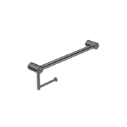 Mecca Care 25mm Toilet Roll Rail 450mm Gun Metal gallery detail image
