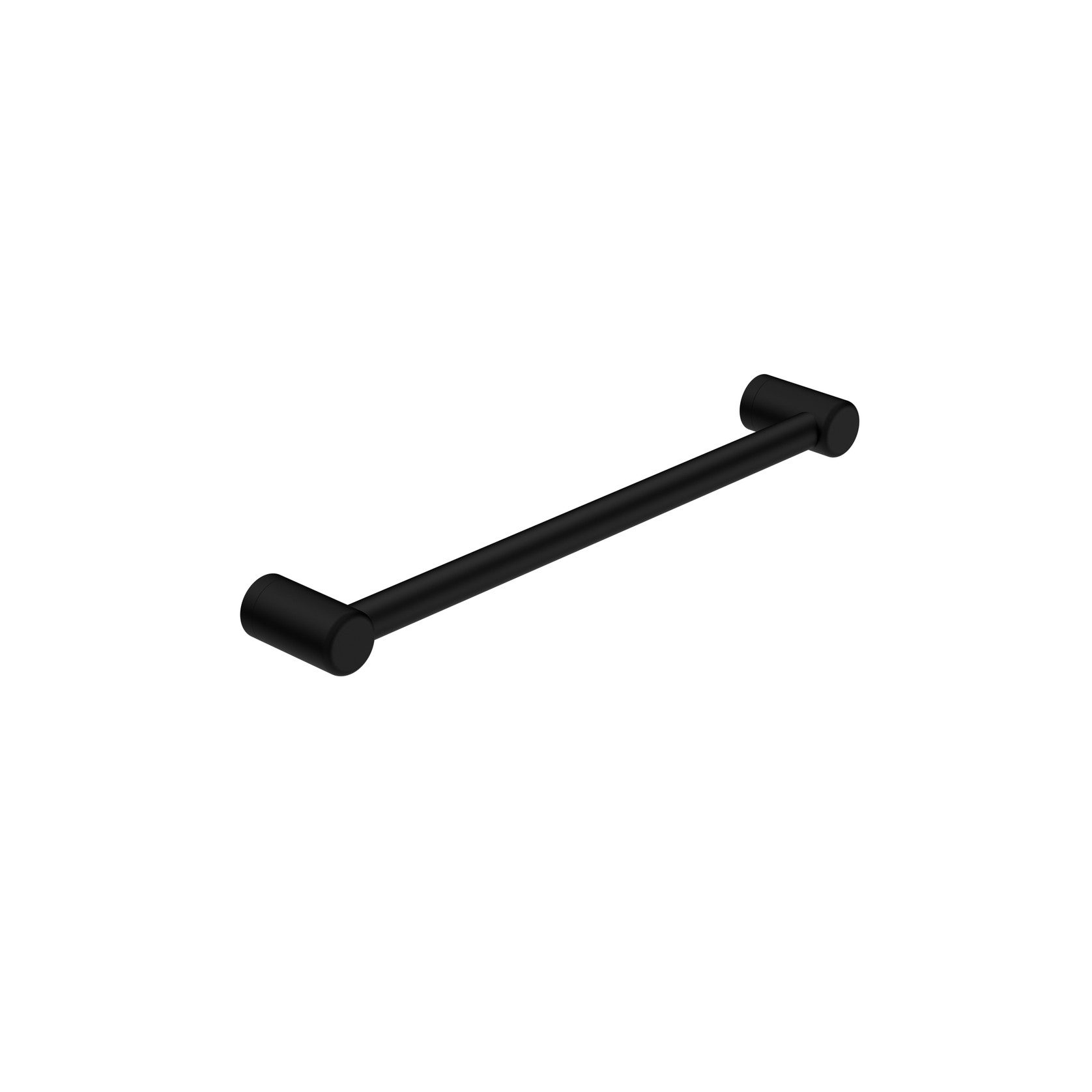 Mecca Care 25mm Grab Rail 450mm Matte Black gallery detail image