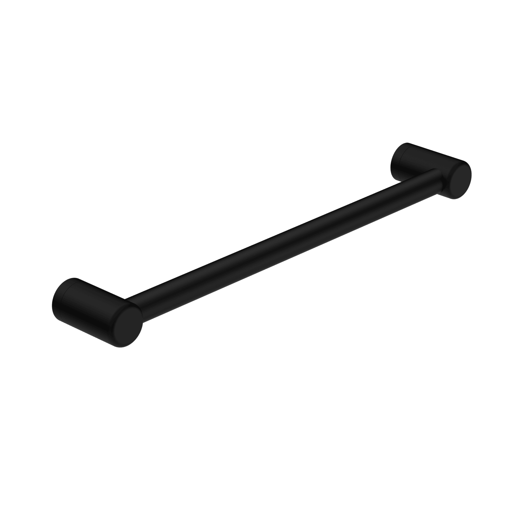 Mecca Care 25mm Grab Rail 450mm Matte Black gallery detail image