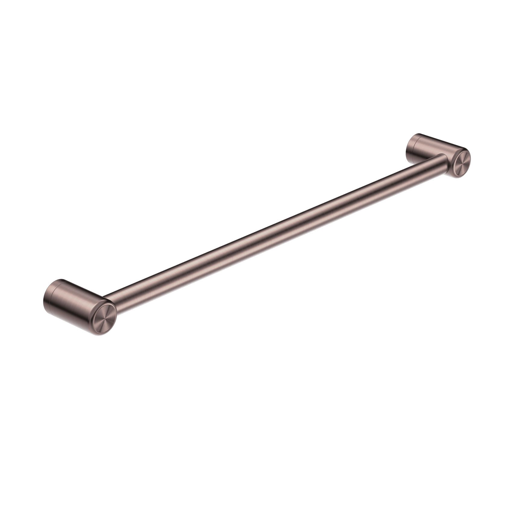 Mecca Care 25mm Grab Rail 600mm Brushed Bronze gallery detail image