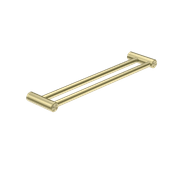 Mecca Care 25mm Double Towel Grab Rail 600mm Brushed Gold gallery detail image