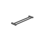 Mecca Care 25mm Double Towel Grab Rail 600mm Gun Metal gallery detail image