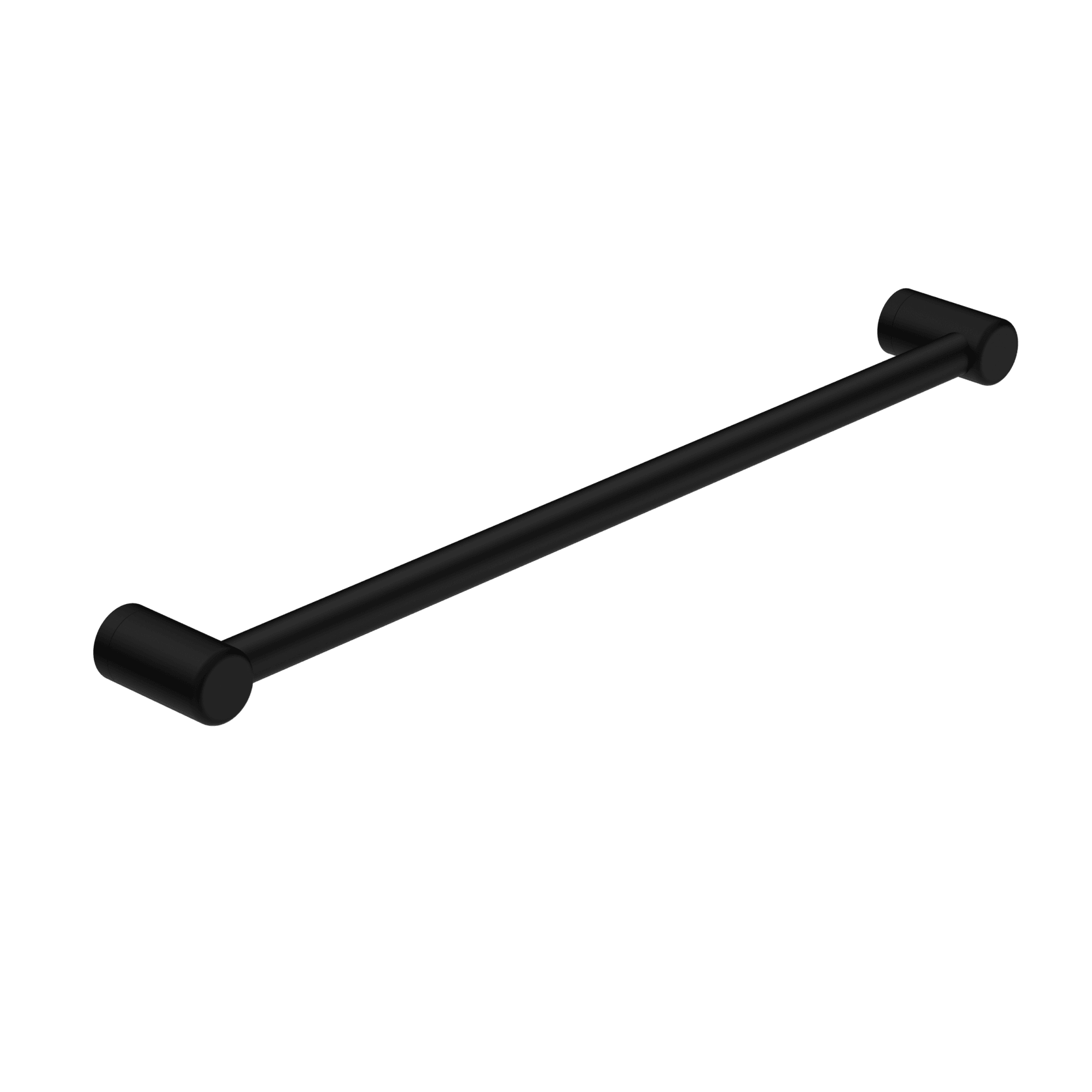 Mecca Care 25mm Grab Rail 600mm Matte Black gallery detail image