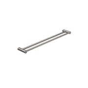 Mecca Care 25mm Double Towel Grab Rail 900mm Brushed Nickel gallery detail image