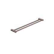 Mecca Care 25mm Double Towel Grab Rail 900mm Brushed Bronze gallery detail image
