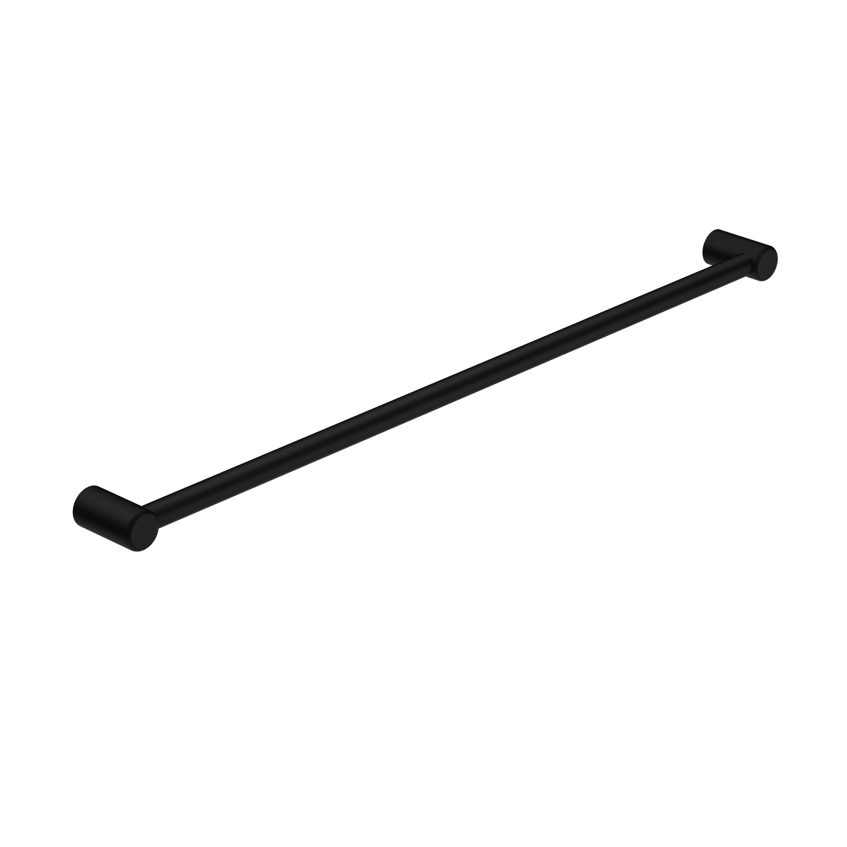 Mecca Care 25mm Grab Rail 900mm Matte Black gallery detail image