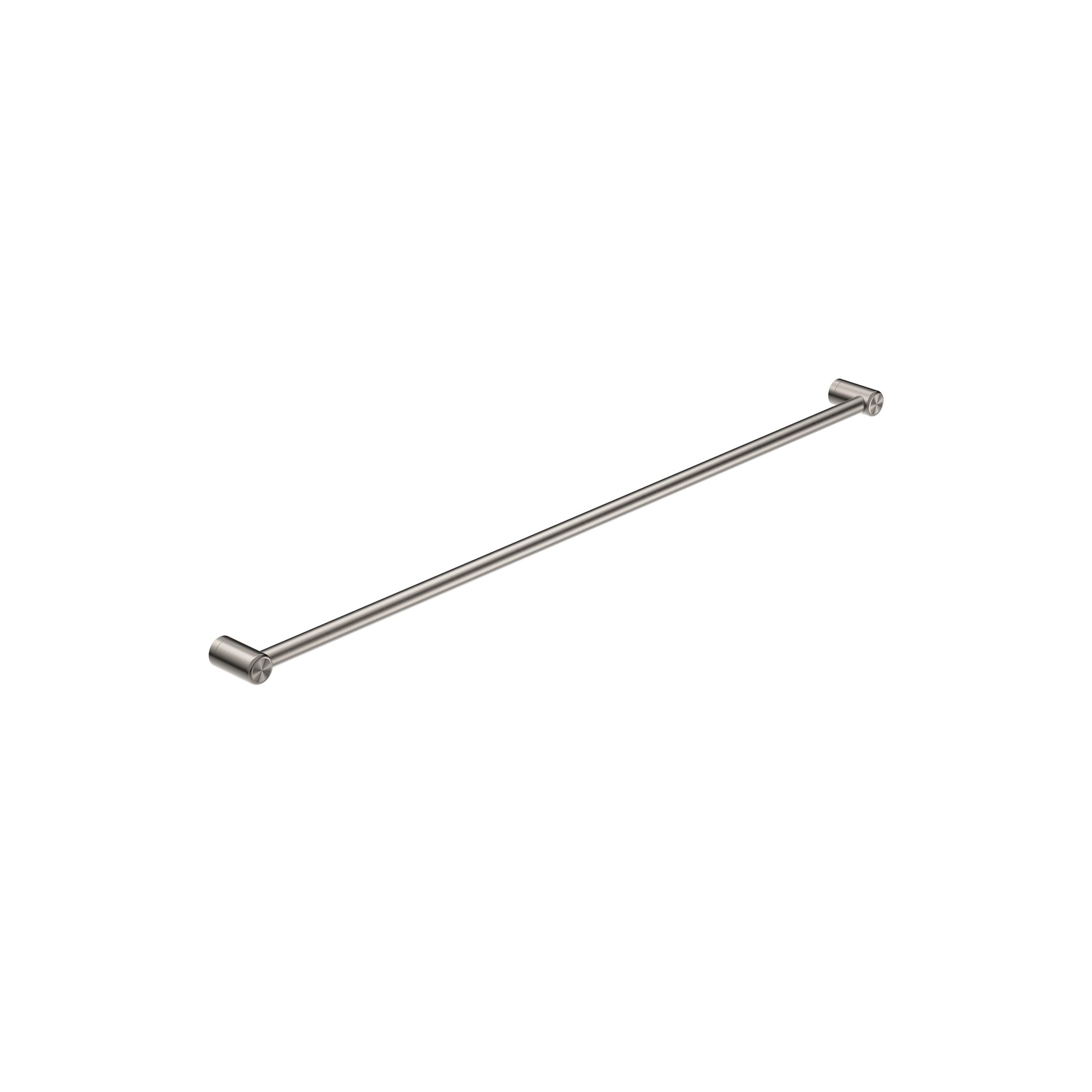 Mecca Care 25mm Grab Rail 1200mm Brushed Nickel gallery detail image