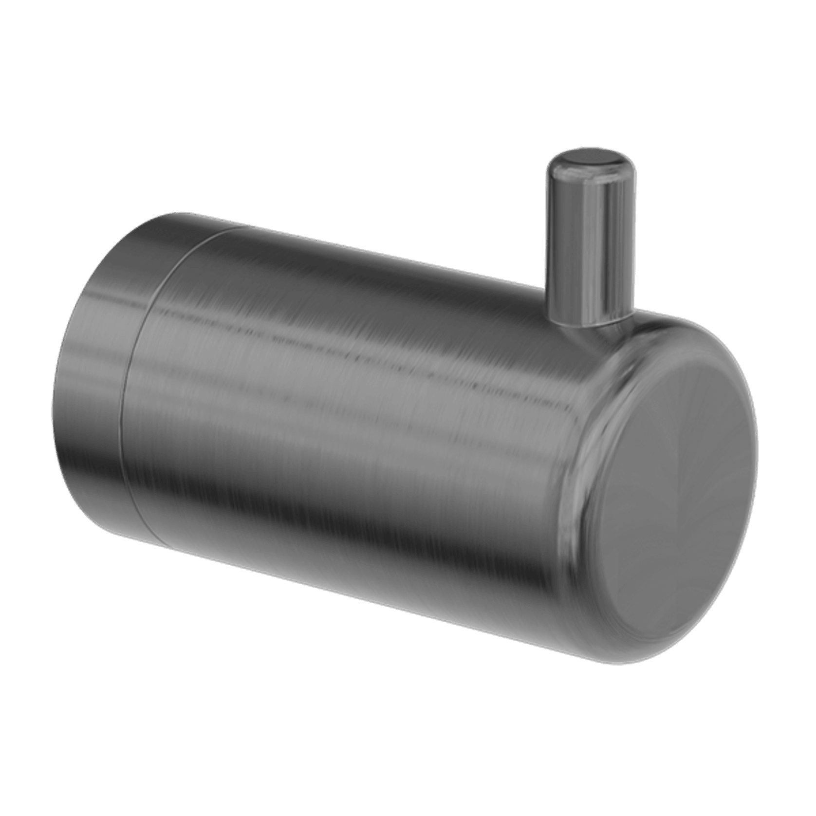 Mecca Care 25mm Wall Hook Gun Metal gallery detail image