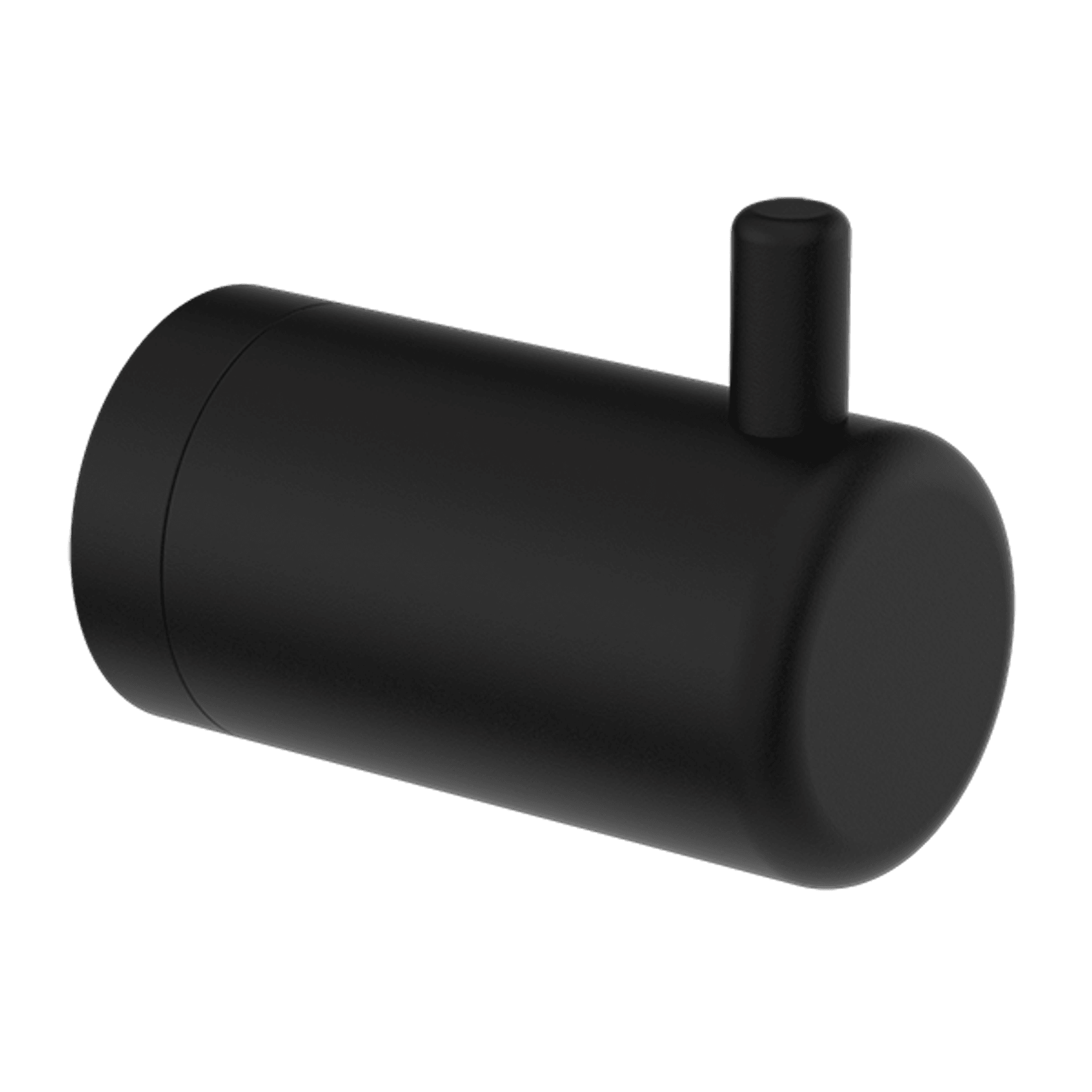 Mecca Care 25mm Wall Hook Matte Black gallery detail image