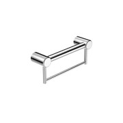 Mecca Care 32mm Grab Rail With Towel Holder 300mm Chrome gallery detail image
