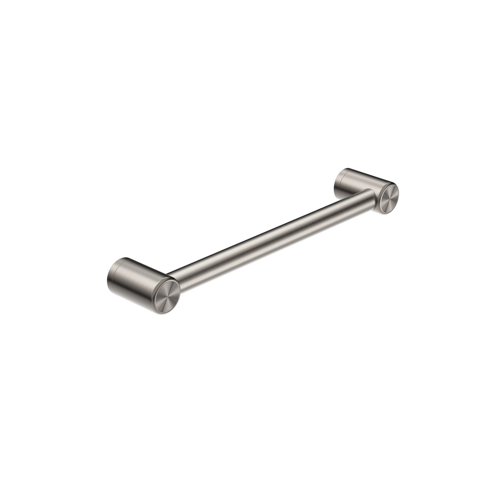 Mecca Care 32mm Grab Rail 450mm Brushed Nickel gallery detail image