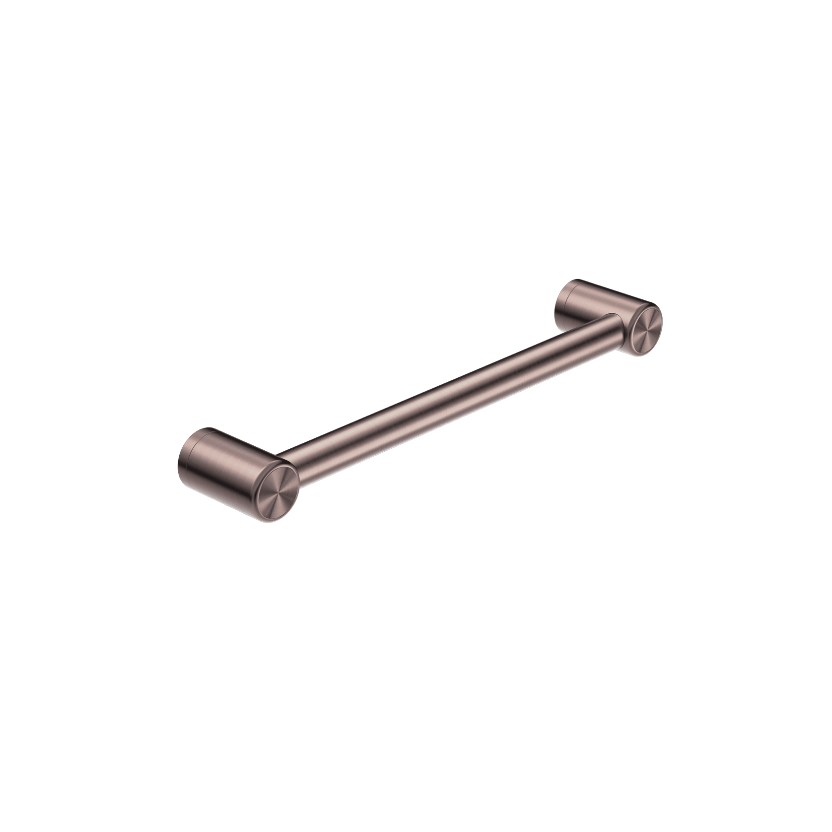Mecca Care 32mm Grab Rail 450mm Brushed Bronze gallery detail image