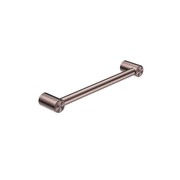 Mecca Care 32mm Grab Rail 450mm Brushed Bronze gallery detail image