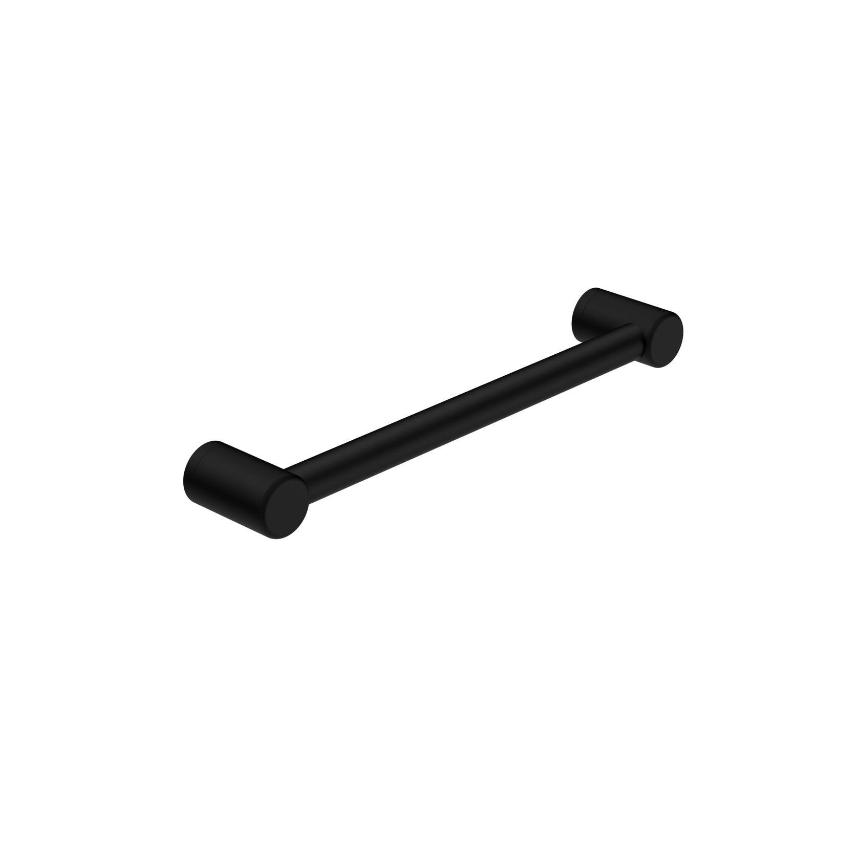 Mecca Care 32mm Grab Rail 450mm Matte Black gallery detail image
