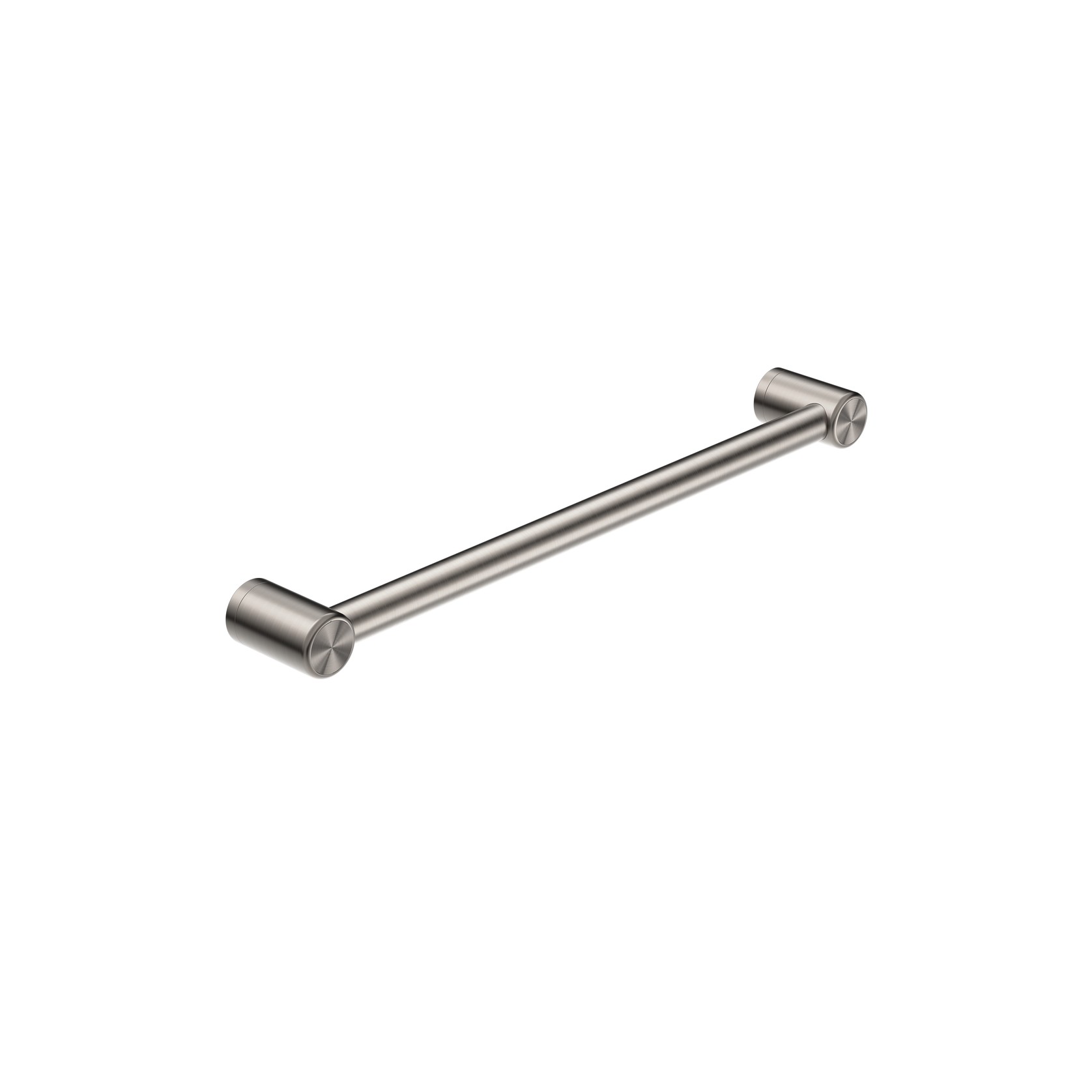 Mecca Care 32mm Grab Rail 600mm Brushed Nickel gallery detail image