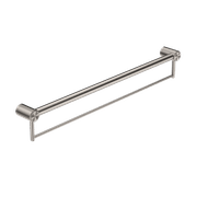 Mecca Care 32mm Grab Rail With Towel Holder 900mm Brushed Nickel gallery detail image