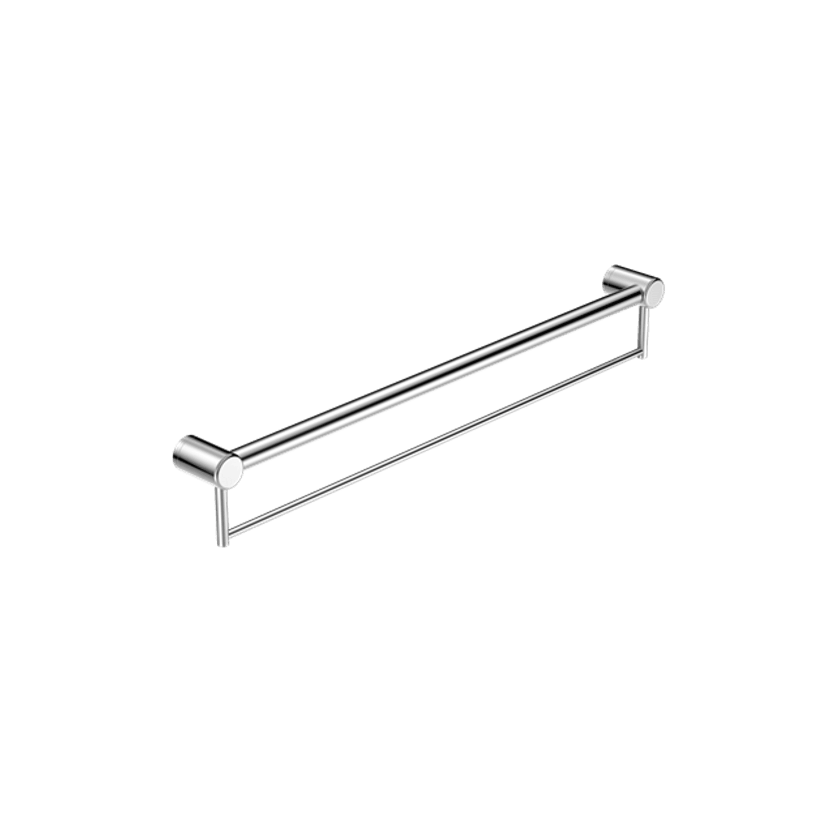 Mecca Care 32mm Grab Rail With Towel Holder 900mm Chrome gallery detail image