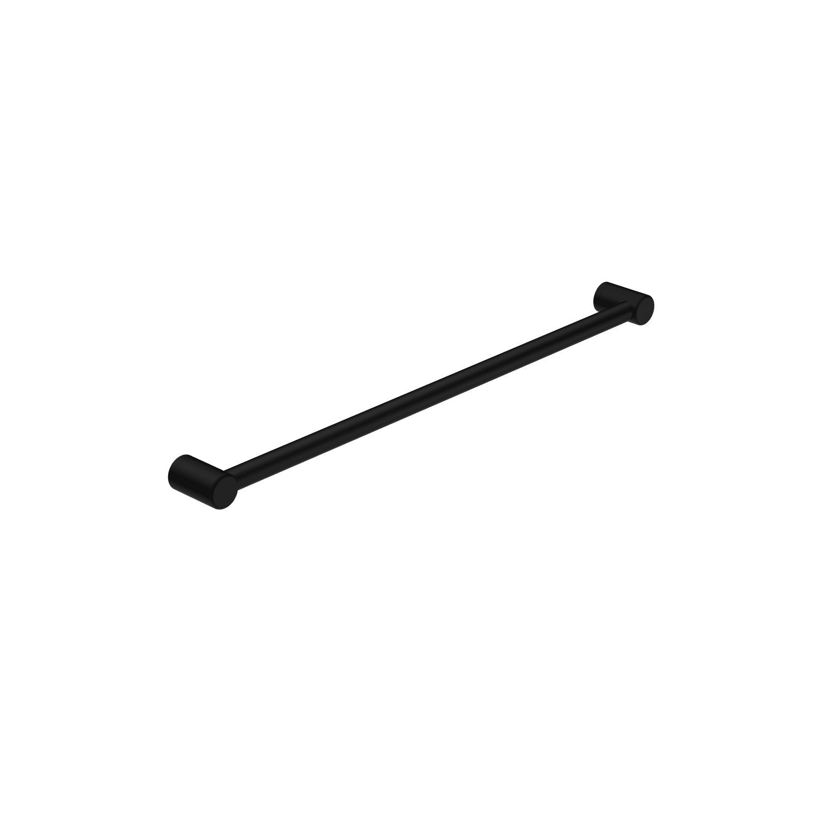 Mecca Care 32mm Grab Rail 900mm Matte Black gallery detail image