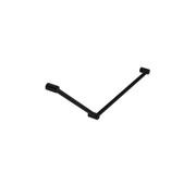 Mecca Care 32mm DDA Grab Rail Set 45 Degree 750X900mm Matte Black gallery detail image