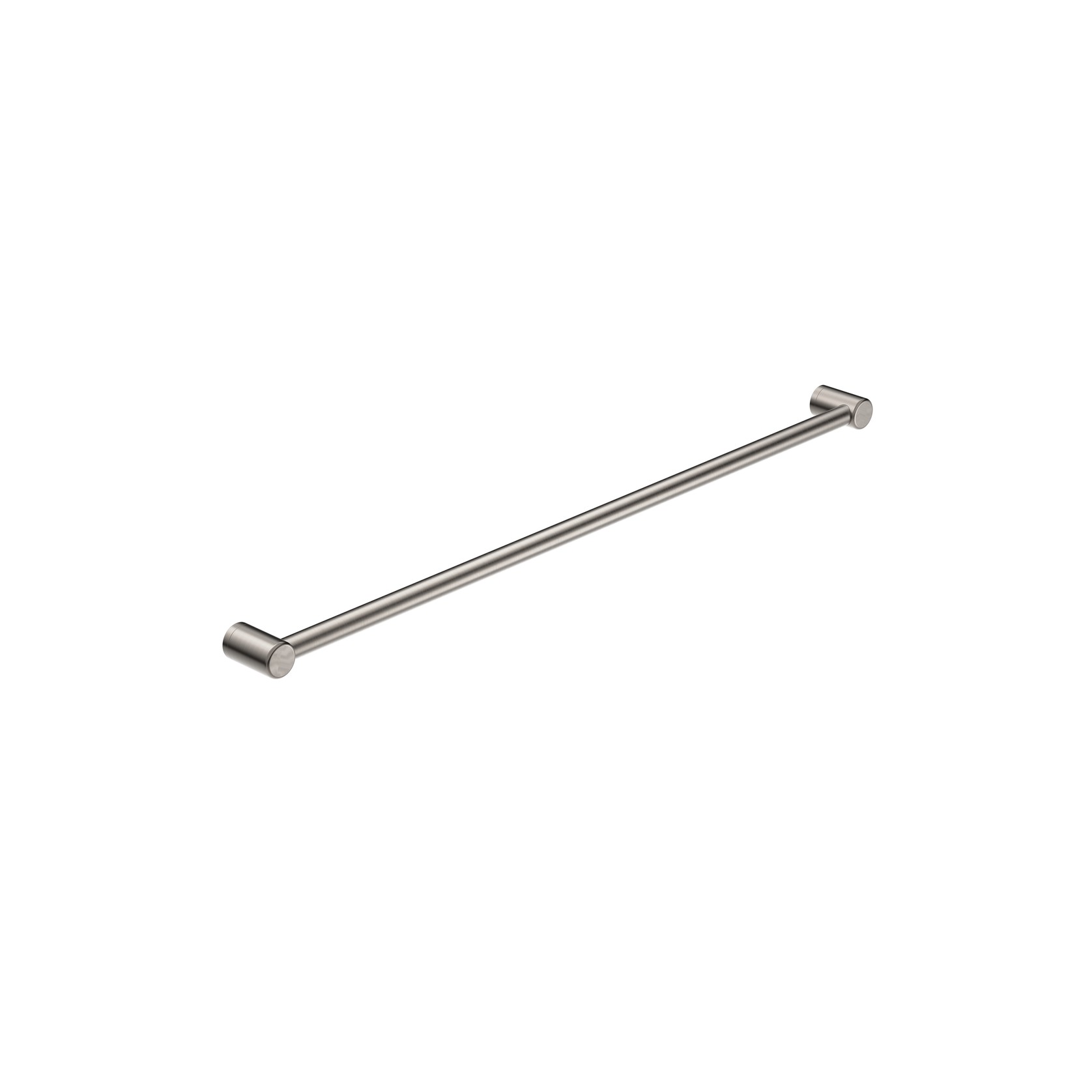 Mecca Care 32mm Grab Rail 1200mm Brushed Nickel gallery detail image
