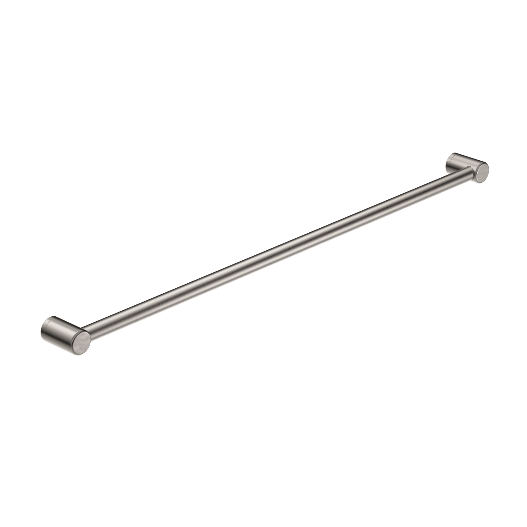 Mecca Care 32mm Grab Rail 1200mm Brushed Nickel gallery detail image