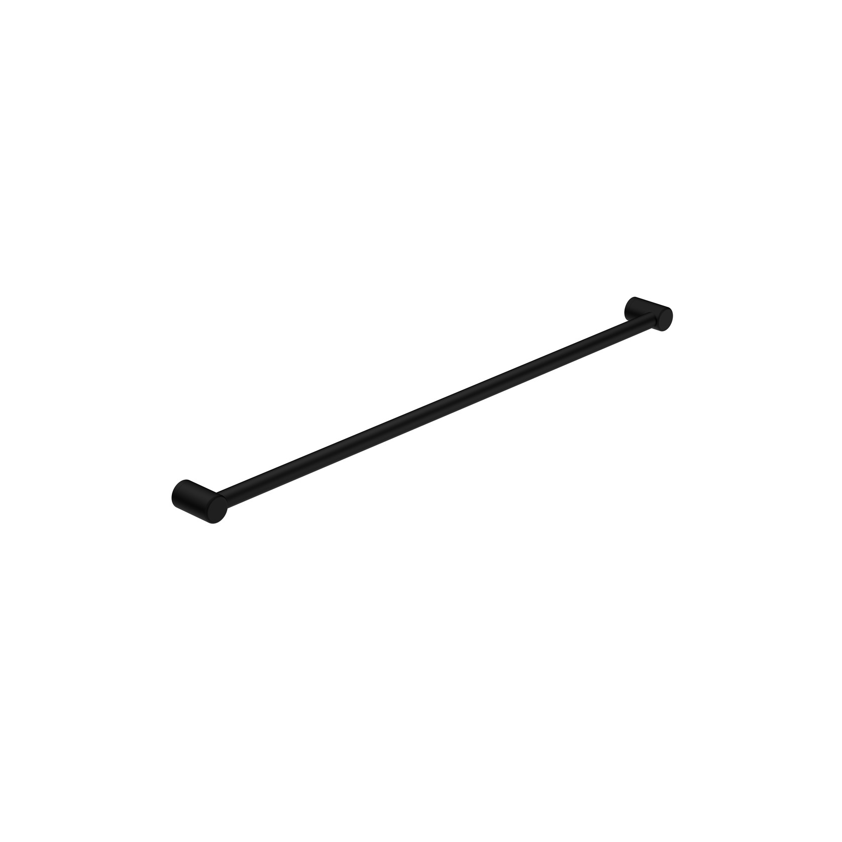 Mecca Care 32mm Grab Rail 1200mm Matte Black gallery detail image