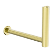 Mecca Care Add-On Fixed-Mount Toilet Roll Holder Brushed Gold gallery detail image