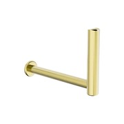 Mecca Care Add-On Fixed-Mount Toilet Roll Holder Brushed Gold gallery detail image