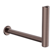 Mecca Care Add-On Fixed-Mount Toilet Roll Holder Brushed Bronze gallery detail image