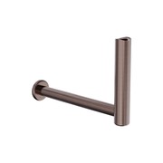 Mecca Care Add-On Fixed-Mount Toilet Roll Holder Brushed Bronze gallery detail image