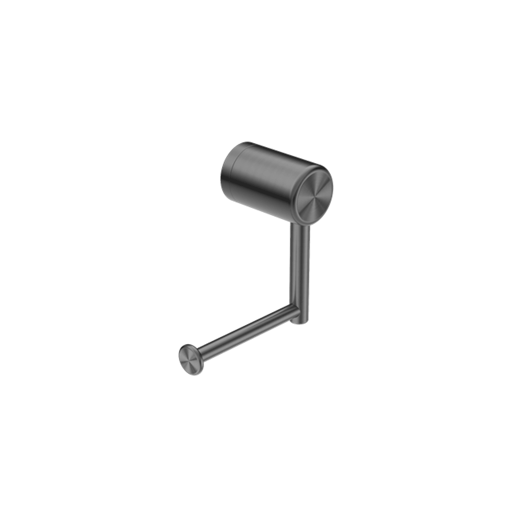 Mecca Care Heavy Duty Toilet Roll Holder Gun Metal gallery detail image