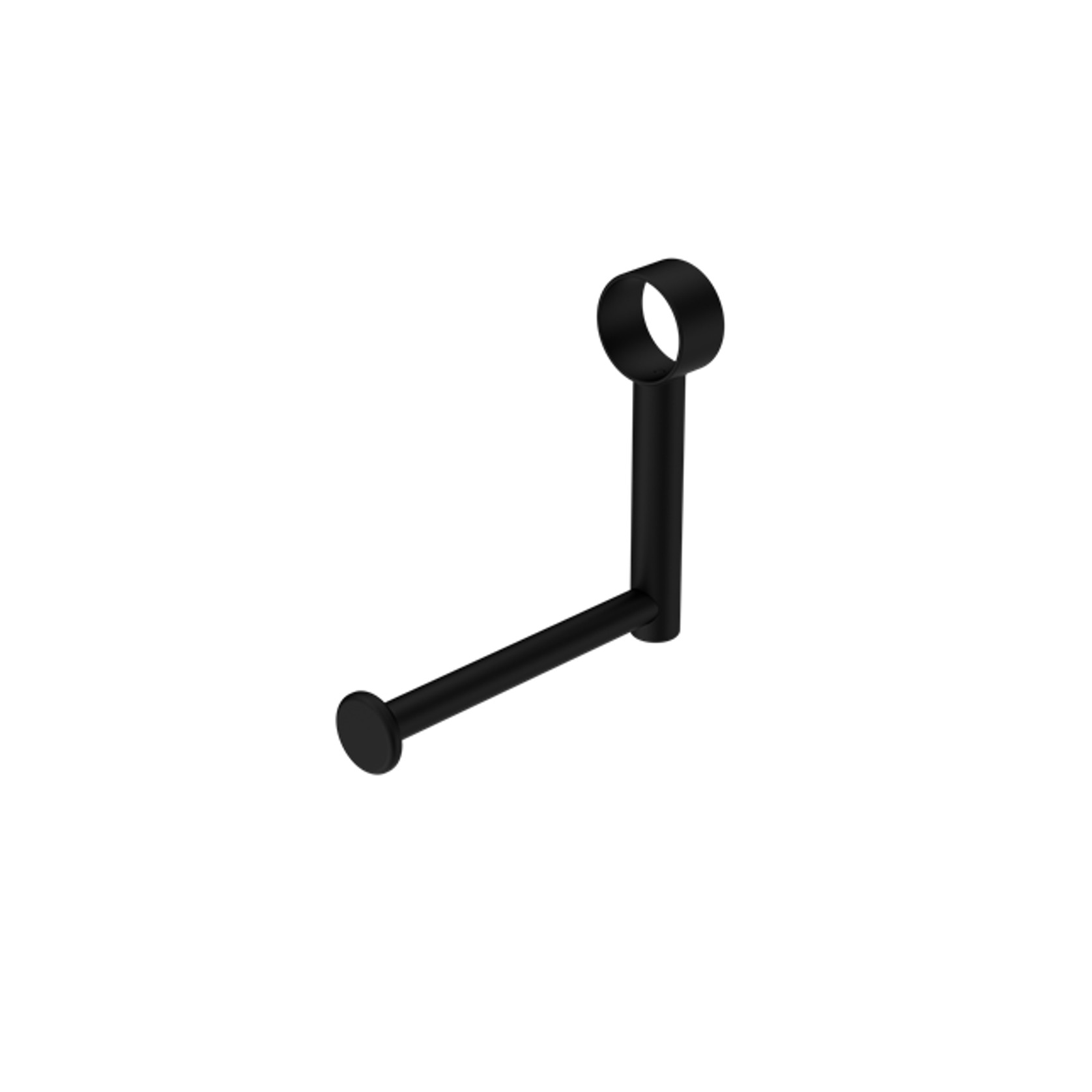 Mecca Care Add On Toilet Roll Holder Matte Black gallery detail image