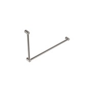Mecca Care 32mm DDA Grab Rail Set 90 Degree 600X1000mm Brushed Nickel gallery detail image