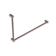 Mecca Care 32mm DDA Grab Rail Set 90 Degree 600X1000mm Brushed Bronze gallery detail image