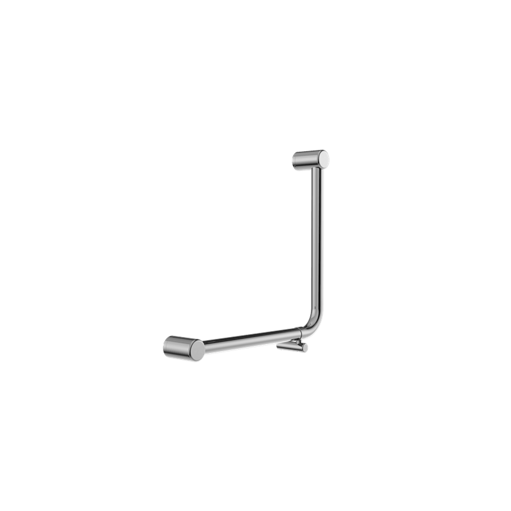 Mecca Care 32mm Ambulant 90 Degree Bent Tube Grab Rail 450X450mm Chrome gallery detail image