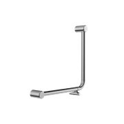 Mecca Care 32mm Ambulant 90 Degree Bent Tube Grab Rail 450X450mm Chrome gallery detail image