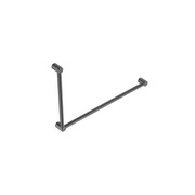 Mecca Care 32mm DDA Grab Rail Set 90 Degree 600X1000mm Gun Metal gallery detail image