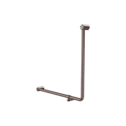 Mecca Care 32mm Ambulant 90 Degree Bent Tube Grab Rail 750X750mm Brushed Bronze gallery detail image