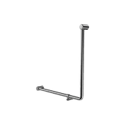 Mecca Care 32mm Ambulant 90 Degree Bent Tube Grab Rail 750X750mm Chrome gallery detail image