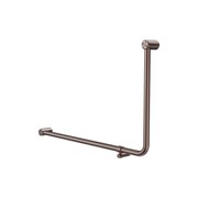 Mecca Care 32mm Ambulant 90 Degree Bent Tube Grab Rail 600X1000mm Brushed Bronze gallery detail image